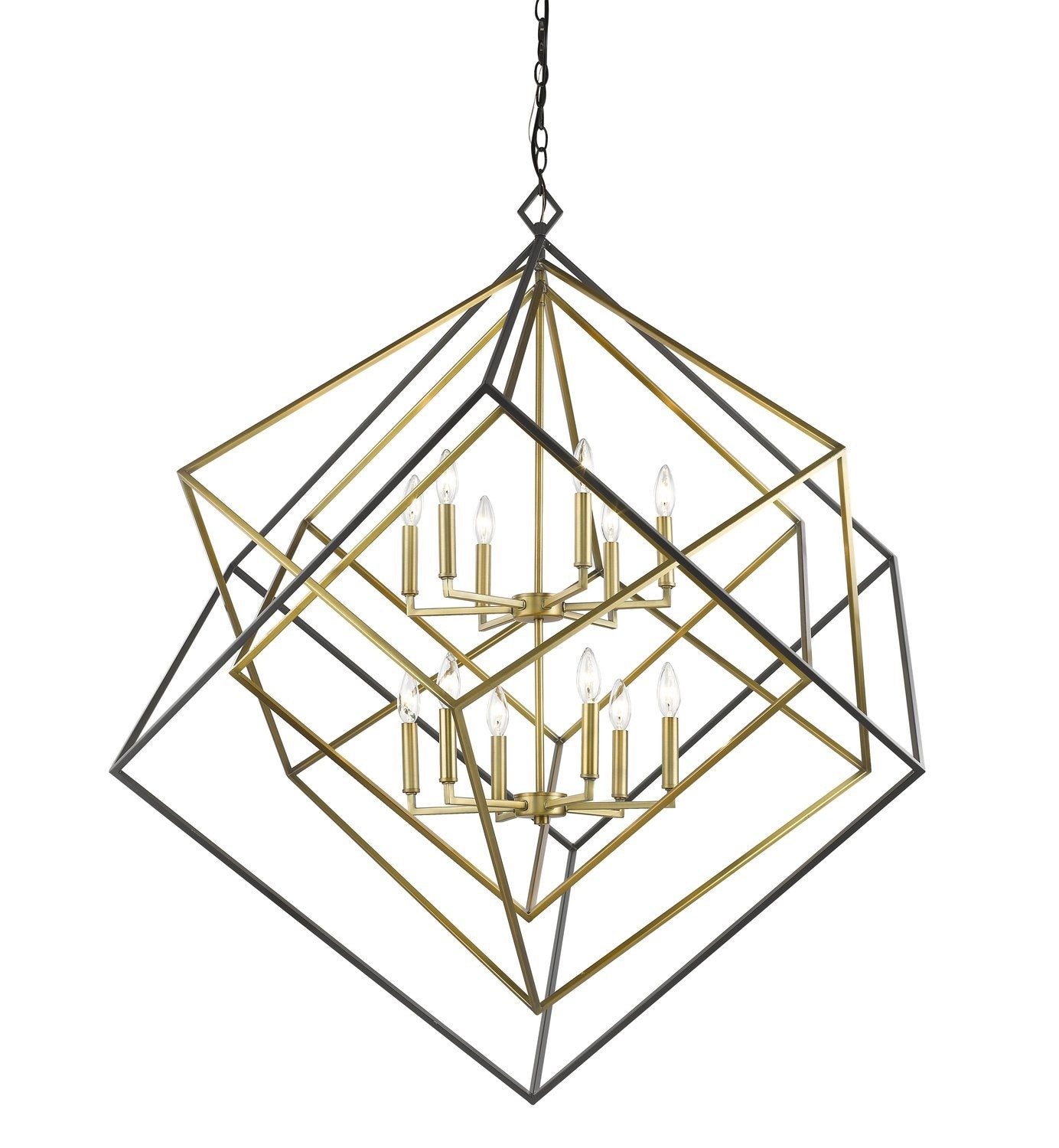 Z-LITE, EUCLID CHANDELIER, CHANDELIER LIGHT