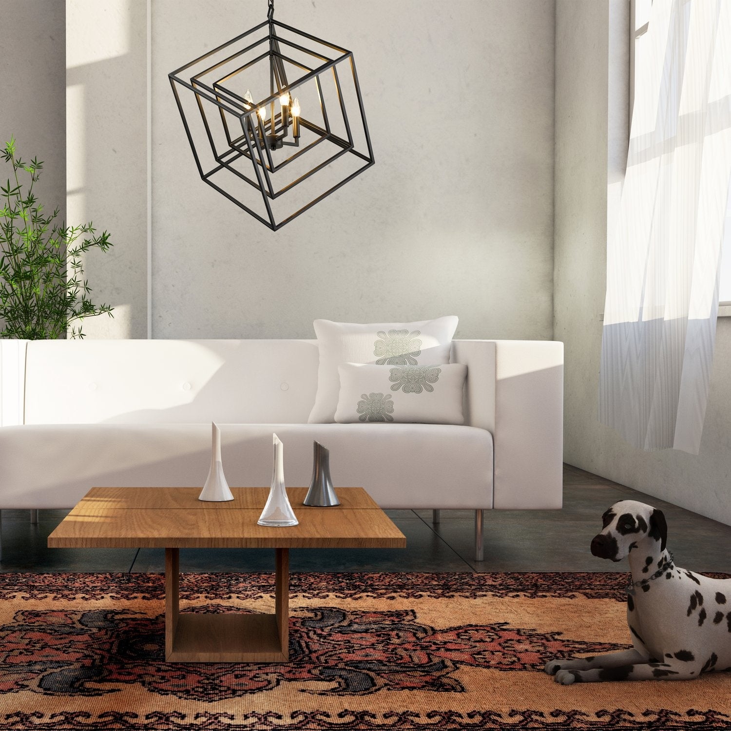 Z-LITE, EUCLID CHANDELIER, CHANDELIER LIGHT