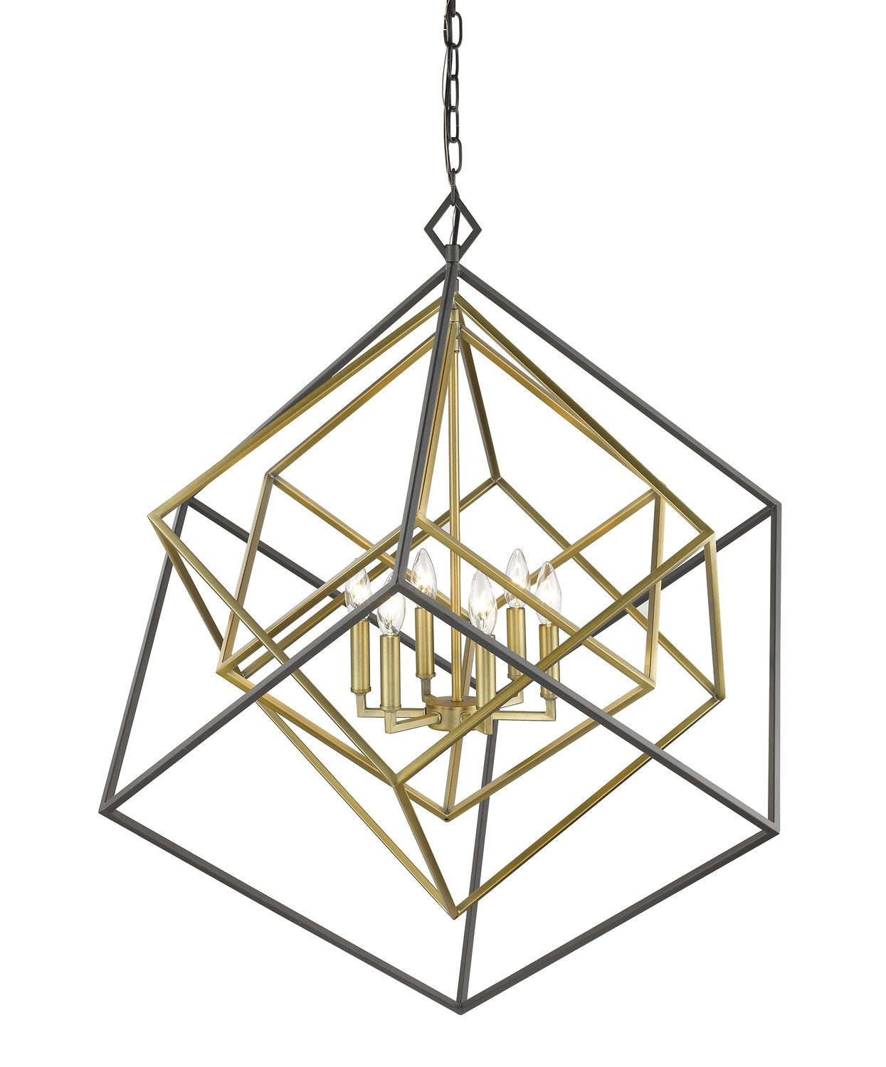Z-LITE, EUCLID CHANDELIER, CHANDELIER LIGHT
