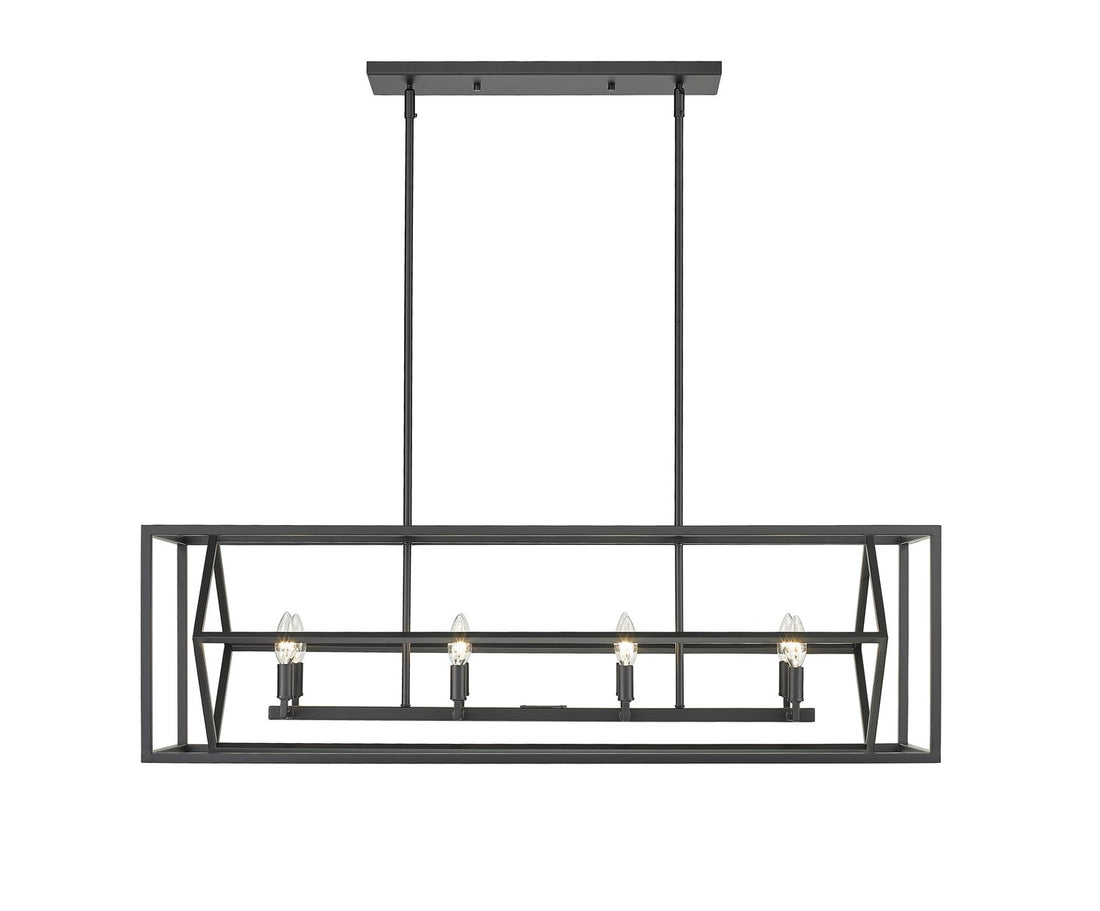 Z-LITE, EUCLID LINEAR CHANDELIER, LINEAR LIGHT