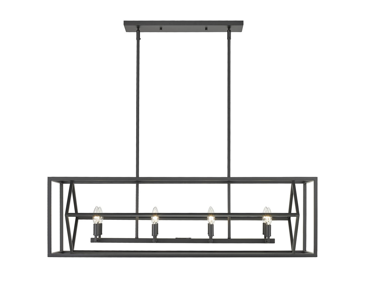 Z-LITE, EUCLID LINEAR CHANDELIER, LINEAR LIGHT