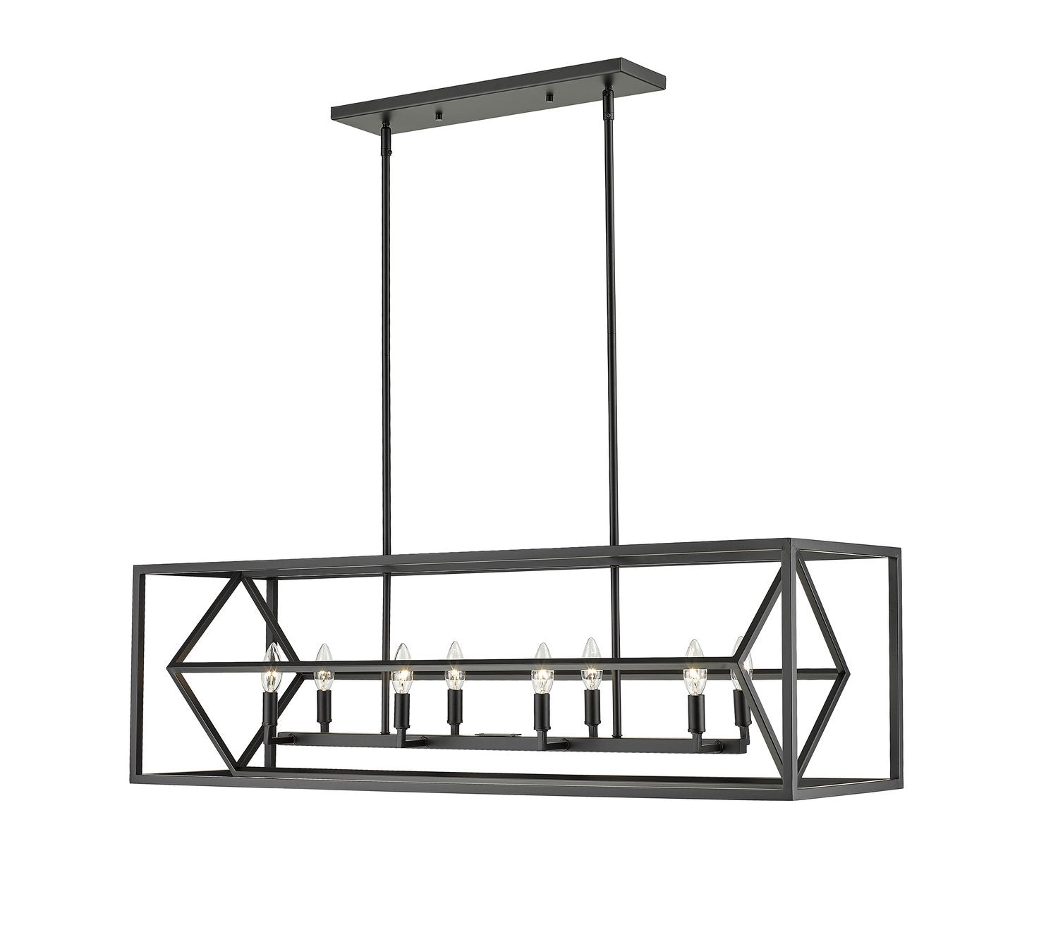 Z-LITE, EUCLID LINEAR CHANDELIER, LINEAR LIGHT