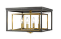 Z-LITE, EUCLID FLUSH MOUNT, FLUSH MOUNT CEILING LIGHTS