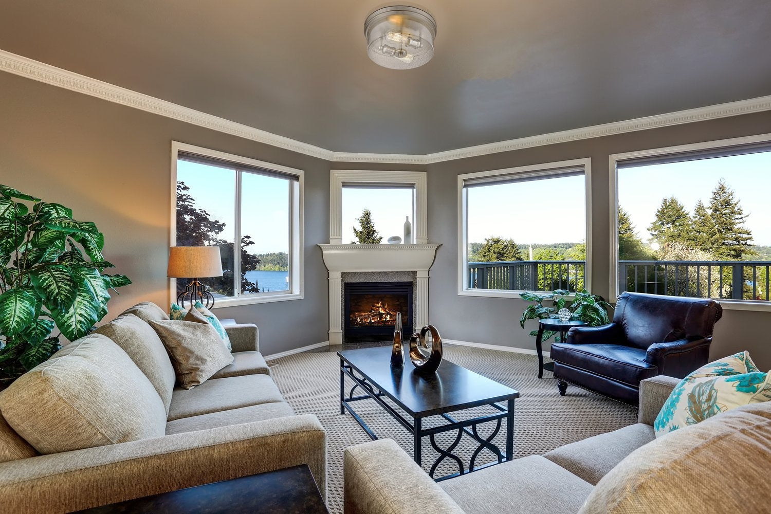 Z-LITE, BOHIN FLUSH MOUNT, FLUSH MOUNT CEILING LIGHTS 