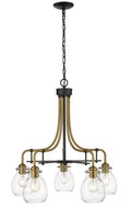 Z-LITE, KRAKEN CHANDELIER, CHANDELIER LIGHT