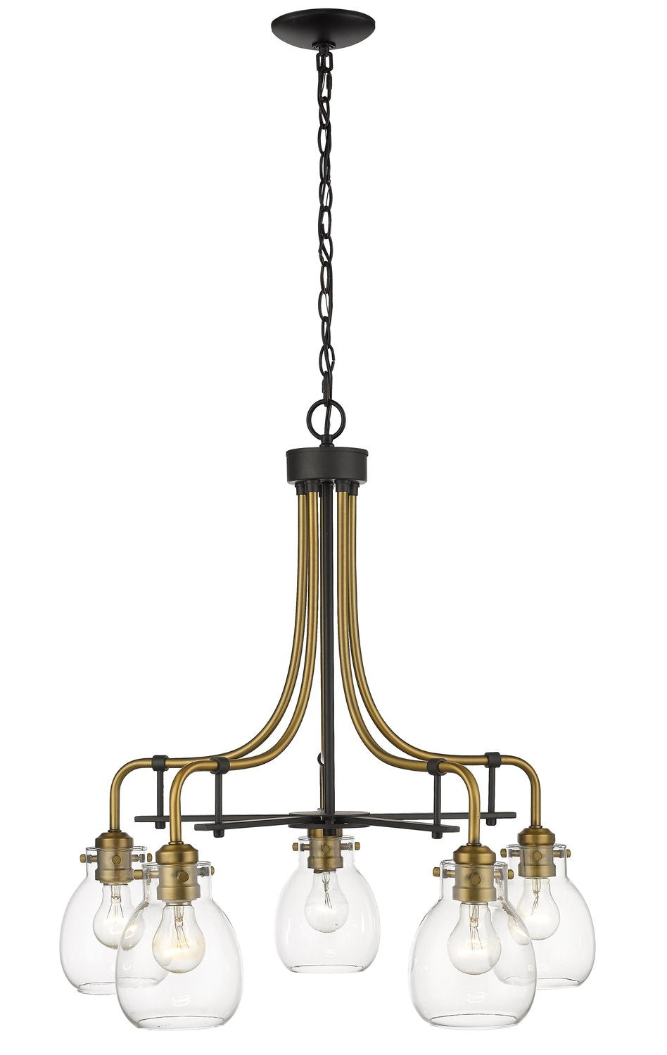 Z-LITE, KRAKEN CHANDELIER, CHANDELIER LIGHT
