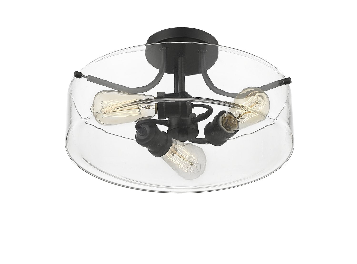 Z-LITE, DELANEY SEMI FLUSH MOUNT, SEMI FLUSH MOUNT LIGHT