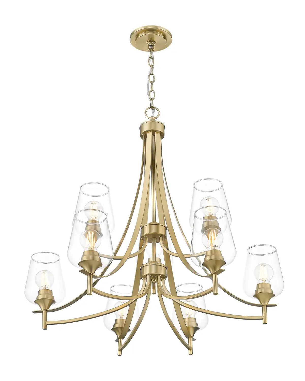 Z-LITE, JOLIET CHANDELIER, CHANDELIER LIGHT