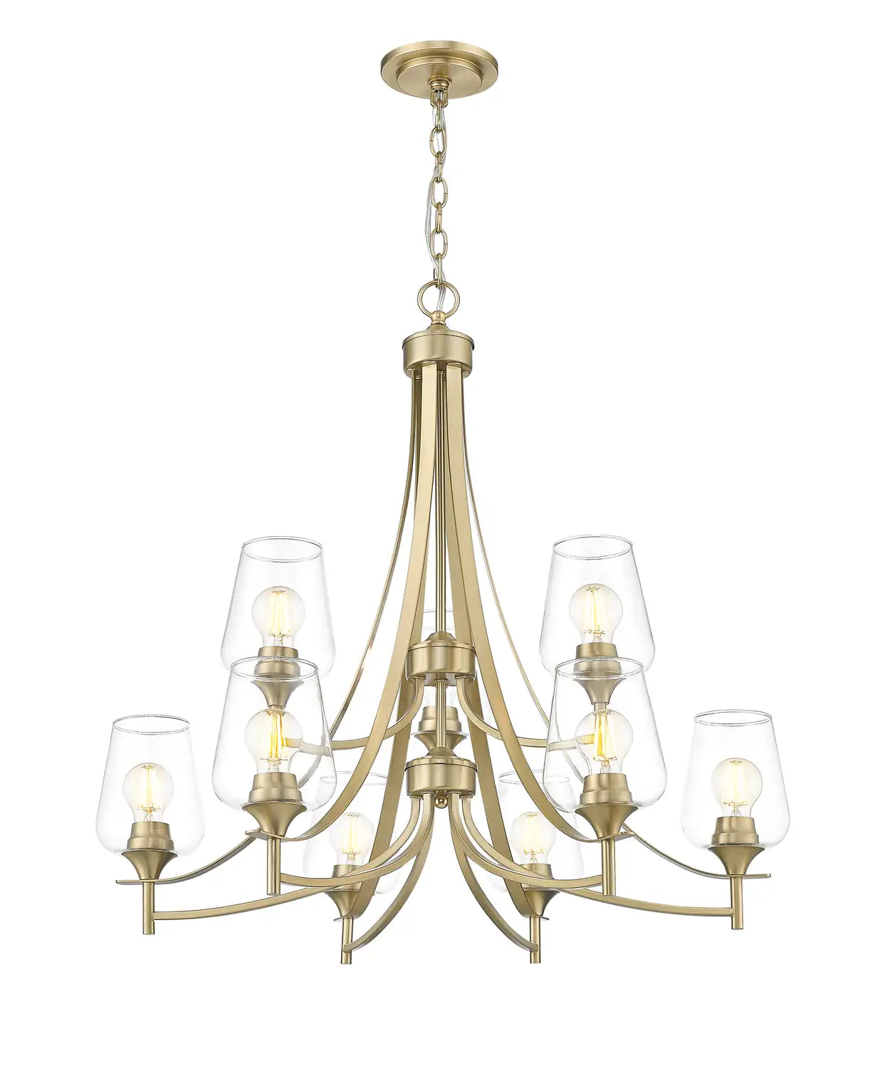 Z-LITE, JOLIET CHANDELIER, CHANDELIER LIGHT