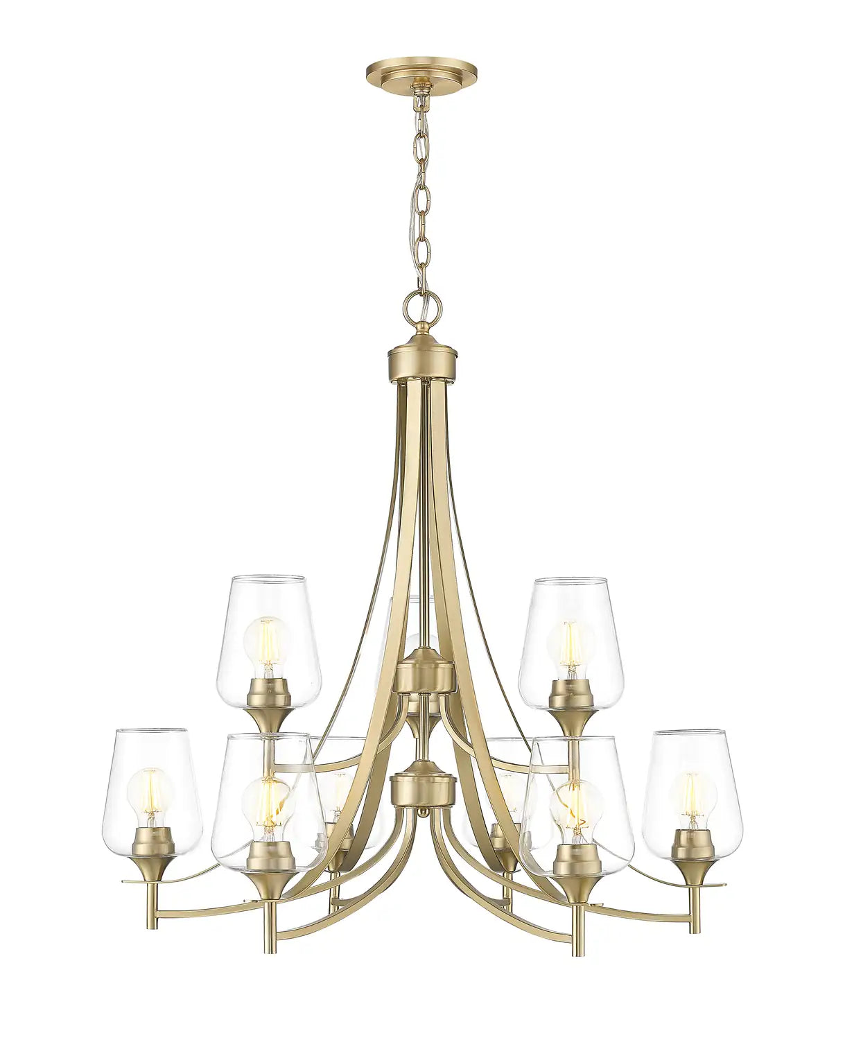 Z-LITE, JOLIET CHANDELIER, CHANDELIER LIGHT