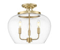 Z-LITE, JOLIET SEMI FLUSH MOUNT, SEMI FLUSH MOUNT LIGHT