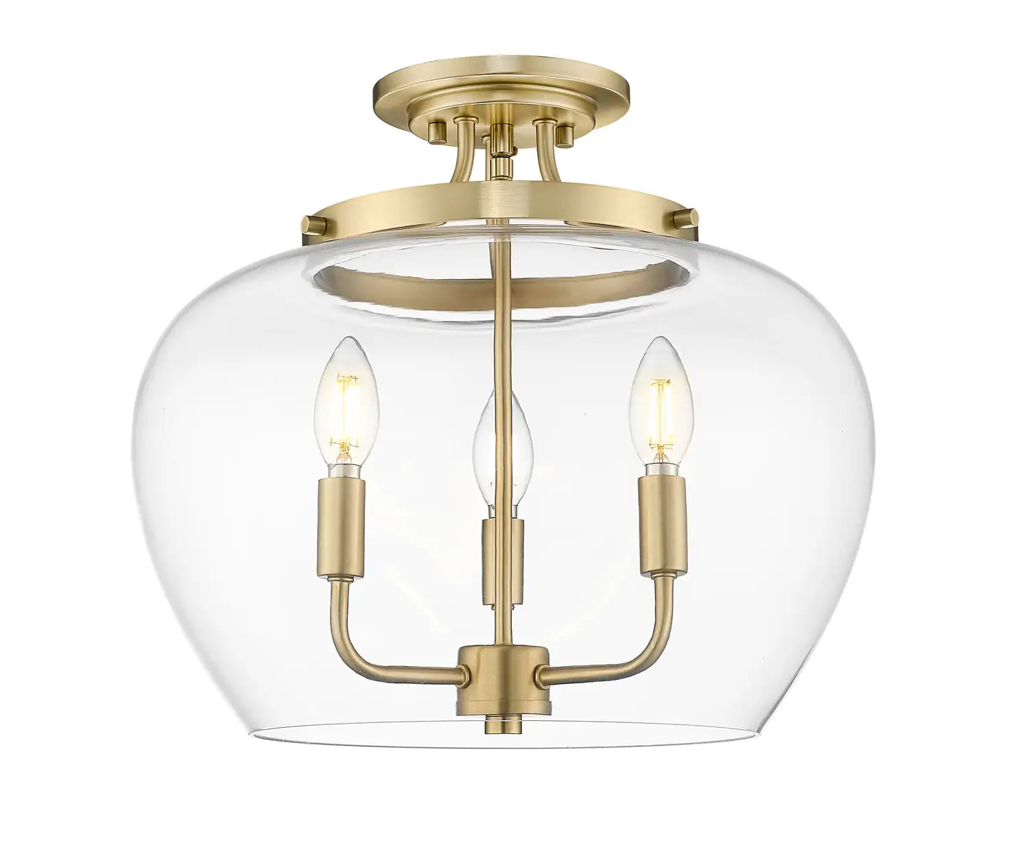 Z-LITE, JOLIET SEMI FLUSH MOUNT, SEMI FLUSH MOUNT LIGHT