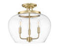 Z-LITE, JOLIET SEMI FLUSH MOUNT, SEMI FLUSH MOUNT LIGHT