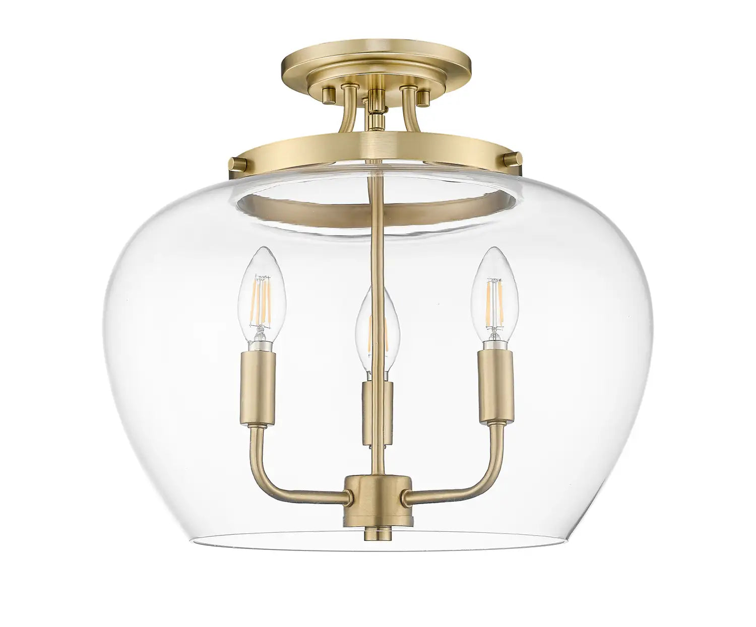 Z-LITE, JOLIET SEMI FLUSH MOUNT, SEMI FLUSH MOUNT LIGHT