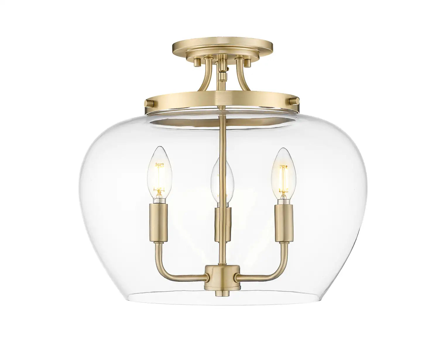Z-LITE, JOLIET SEMI FLUSH MOUNT, SEMI FLUSH MOUNT LIGHT