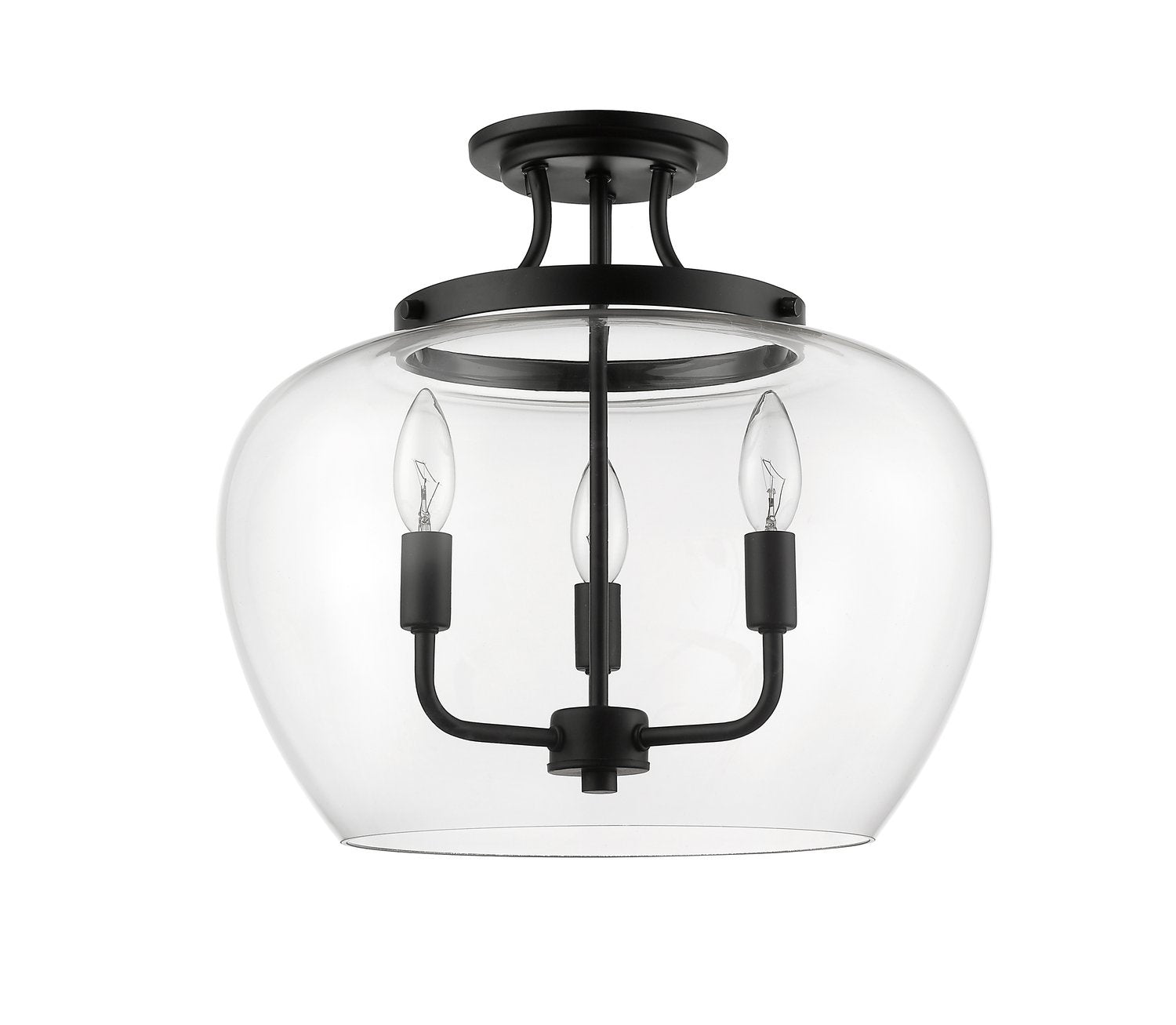 Z-LITE, JOLIET SEMI FLUSH MOUNT, SEMI FLUSH MOUNT LIGHT