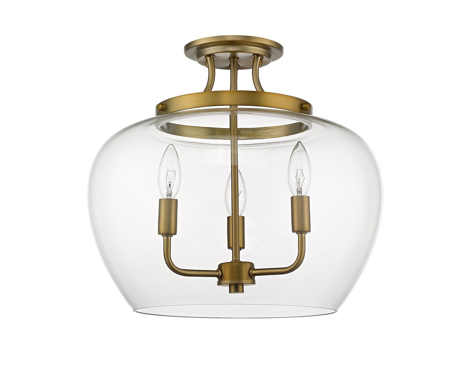 Z-LITE, JOLIET SEMI FLUSH MOUNT, SEMI FLUSH MOUNT LIGHT