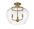 Z-LITE, JOLIET SEMI FLUSH MOUNT, SEMI FLUSH MOUNT LIGHT