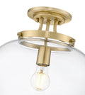 Z-LITE, JOLIET SEMI FLUSH MOUNT, SEMI FLUSH MOUNT LIGHT