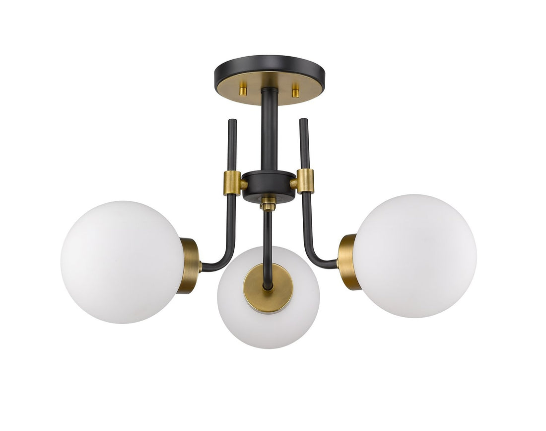 Z-LITE, PARSONS SEMI FLUSH MOUNT, SEMI FLUSH MOUNT LIGHT