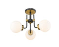 Z-LITE, PARSONS SEMI FLUSH MOUNT, SEMI FLUSH MOUNT LIGHT