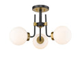 Z-LITE, PARSONS SEMI FLUSH MOUNT, SEMI FLUSH MOUNT LIGHT