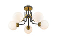 Z-LITE, PARSONS SEMI FLUSH MOUNT, SEMI FLUSH MOUNT LIGHT