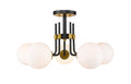 Z-LITE, PARSONS SEMI FLUSH MOUNT, SEMI FLUSH MOUNT LIGHT