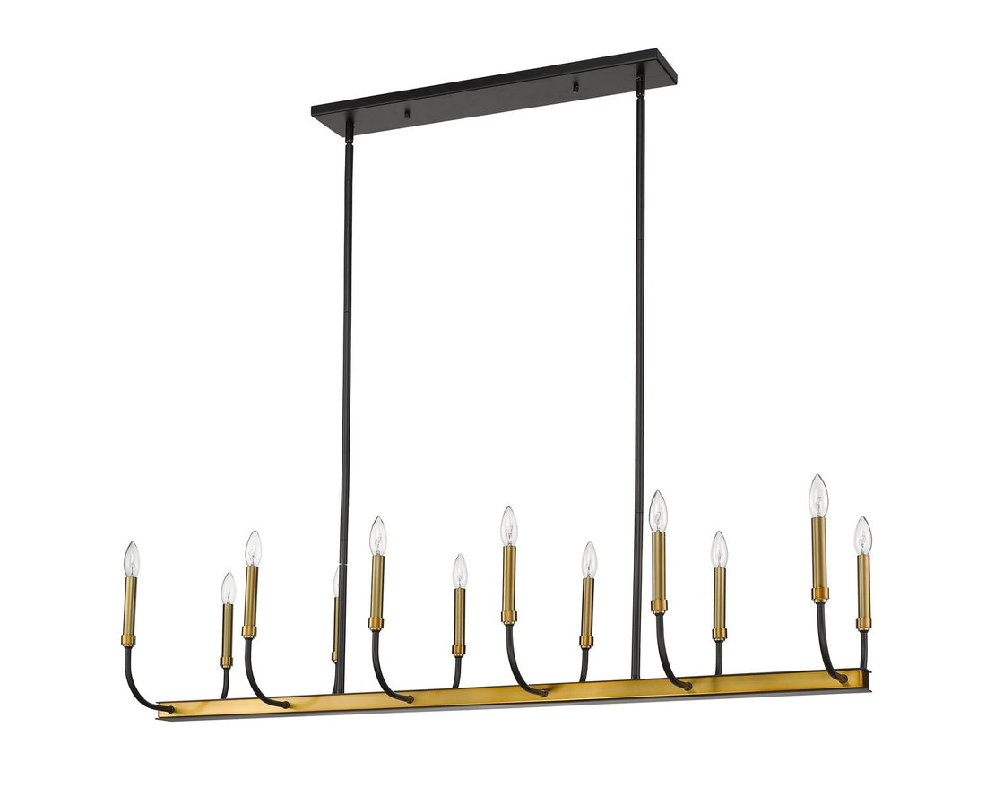 Z-LITE, HAYLIE LINEAR CHANDELIER, LINEAR LIGHT