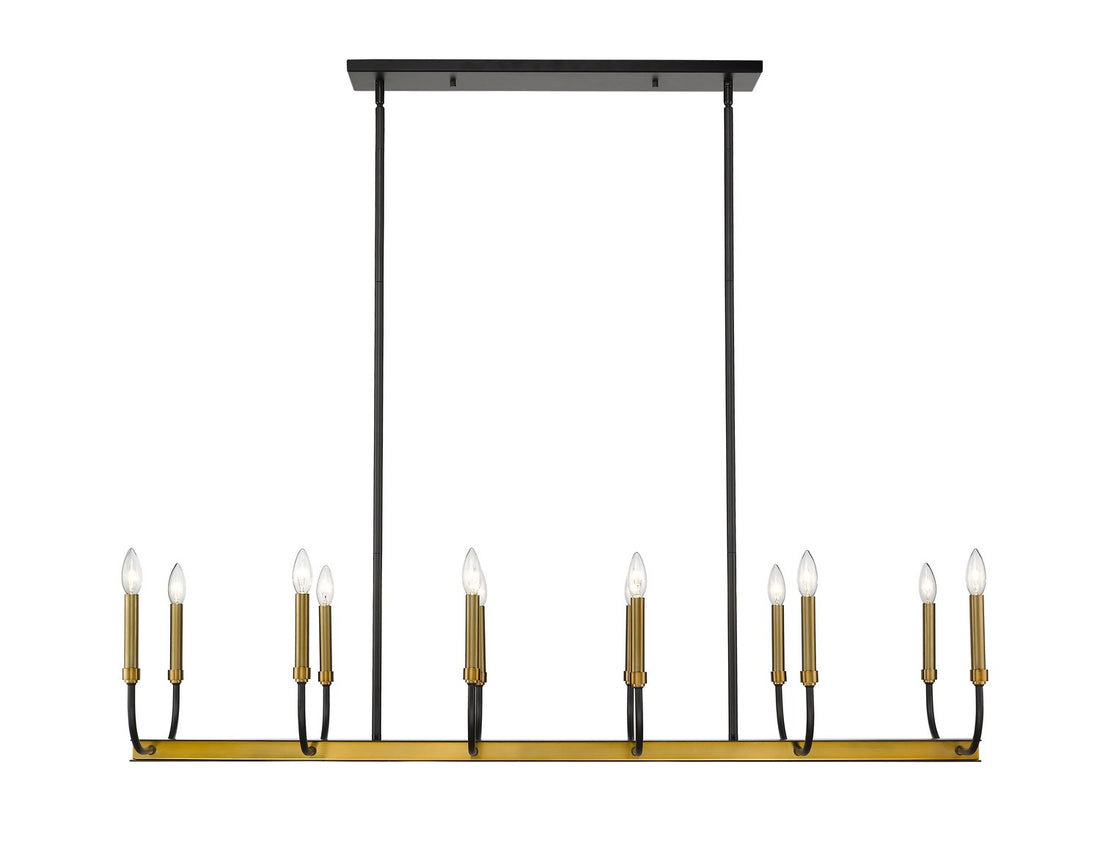 Z-LITE, HAYLIE LINEAR CHANDELIER, LINEAR LIGHT