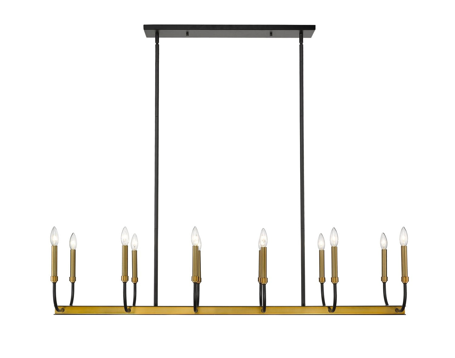 Z-LITE, HAYLIE LINEAR CHANDELIER, LINEAR LIGHT