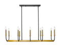 Z-LITE, HAYLIE LINEAR CHANDELIER, LINEAR LIGHT