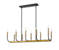 Z-LITE, HAYLIE LINEAR CHANDELIER, LINEAR LIGHT
