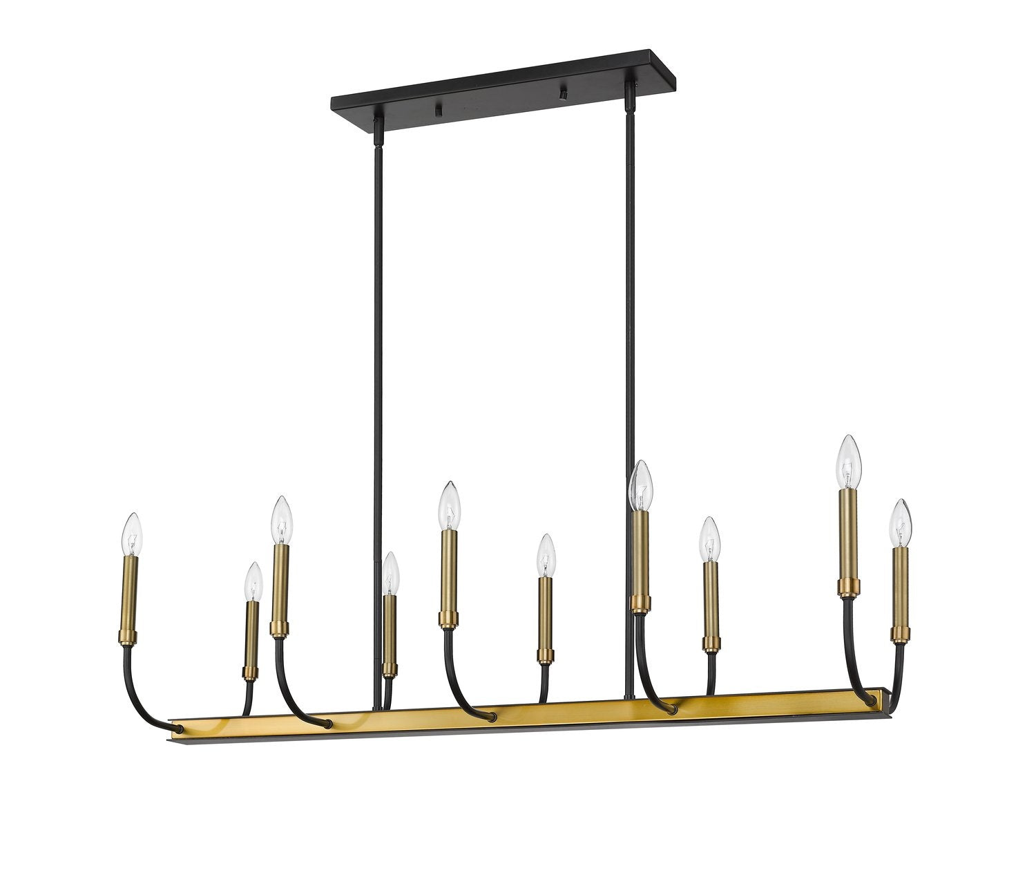Z-LITE, HAYLIE LINEAR CHANDELIER, LINEAR LIGHT