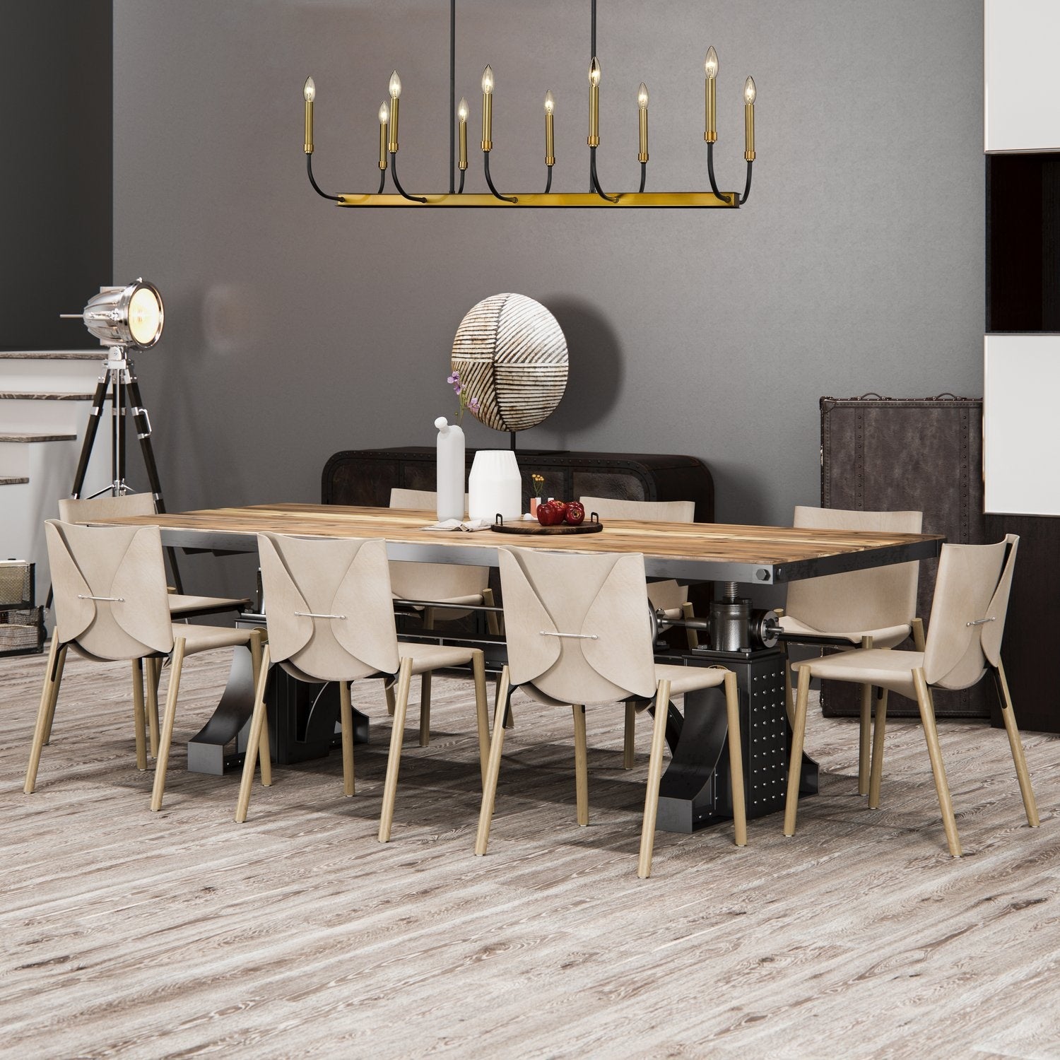 Z-LITE, HAYLIE LINEAR CHANDELIER, LINEAR LIGHT