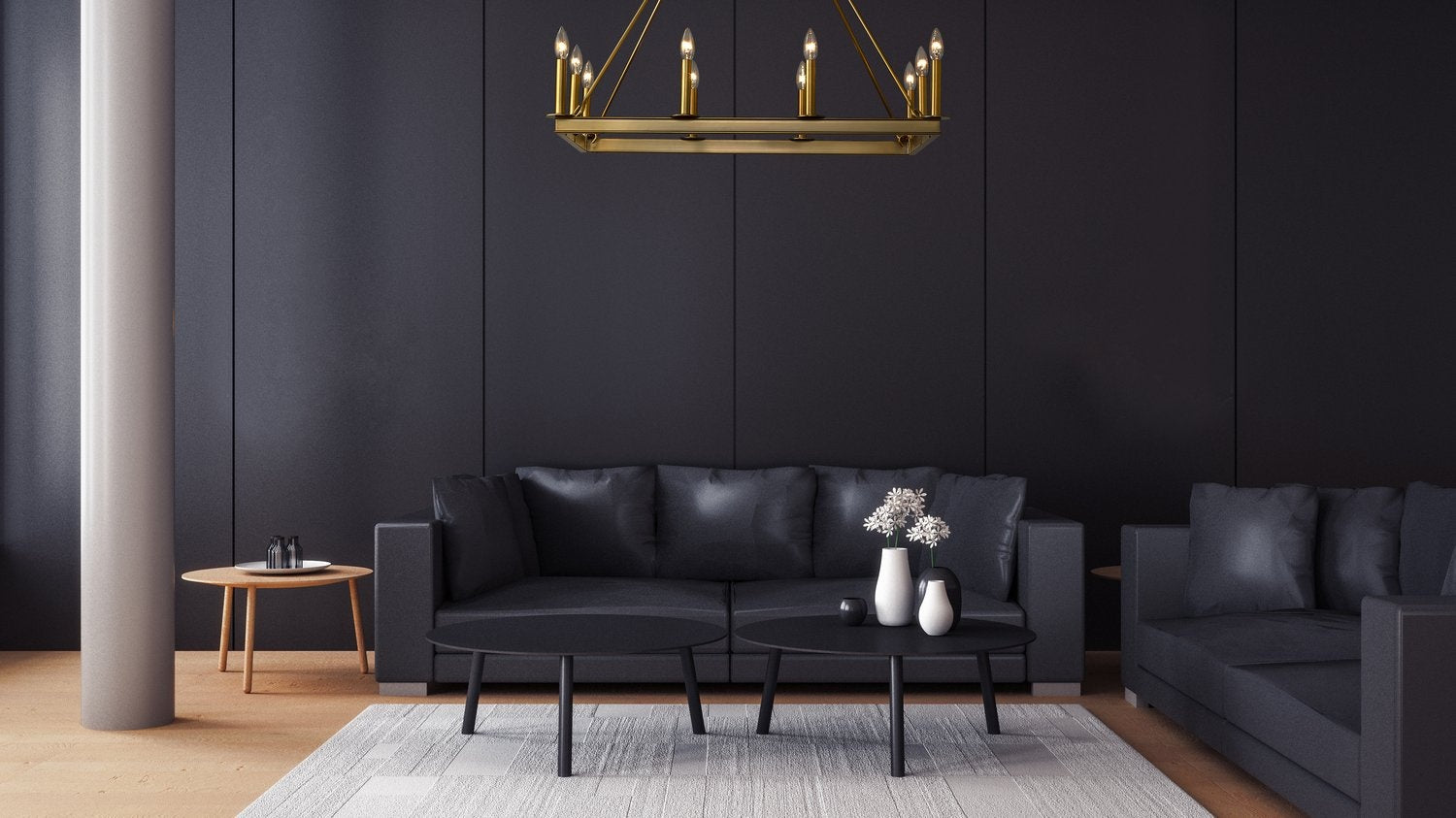 Z-LITE, BARCLAY LINEAR CHANDELIER, LINEAR LIGHT