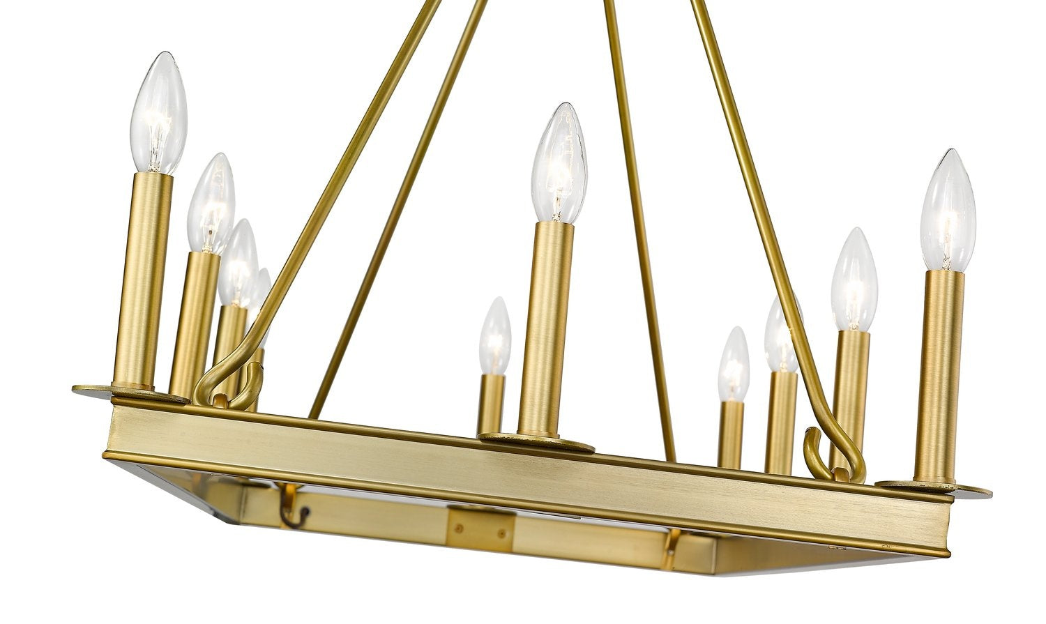 Z-LITE, BARCLAY LINEAR CHANDELIER, LINEAR LIGHT