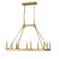Z-LITE, BARCLAY LINEAR CHANDELIER, LINEAR LIGHT