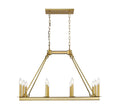 Z-LITE, BARCLAY LINEAR CHANDELIER, LINEAR LIGHT