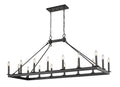 Z-LITE, BARCLAY LINEAR CHANDELIER, LINEAR LIGHT