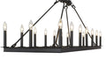 Z-LITE, BARCLAY LINEAR CHANDELIER, LINEAR LIGHT