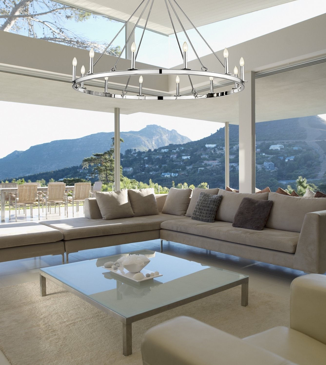 Z-LITE, BARCLAY CHANDELIER, CHANDELIER LIGHT