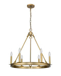 Z-LITE, BARCLAY CHANDELIER, CHANDELIER LIGHT