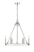 Z-LITE, BARCLAY CHANDELIER, CHANDELIER LIGHT