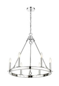 Z-LITE, BARCLAY CHANDELIER, CHANDELIER LIGHT