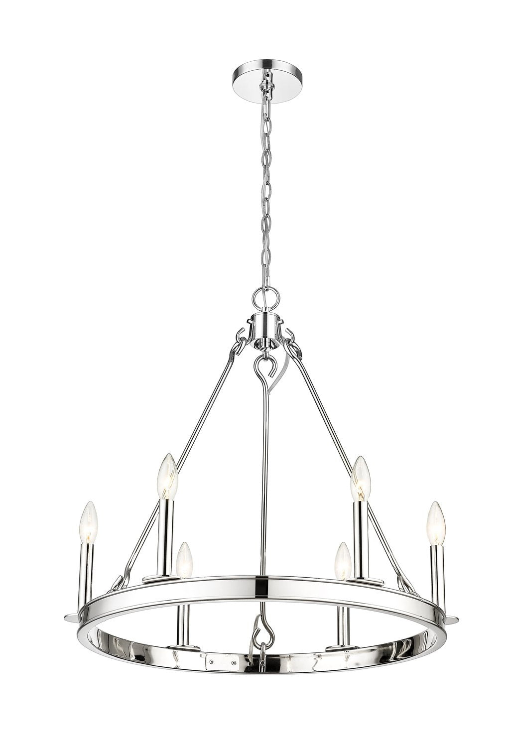 Z-LITE, BARCLAY CHANDELIER, CHANDELIER LIGHT