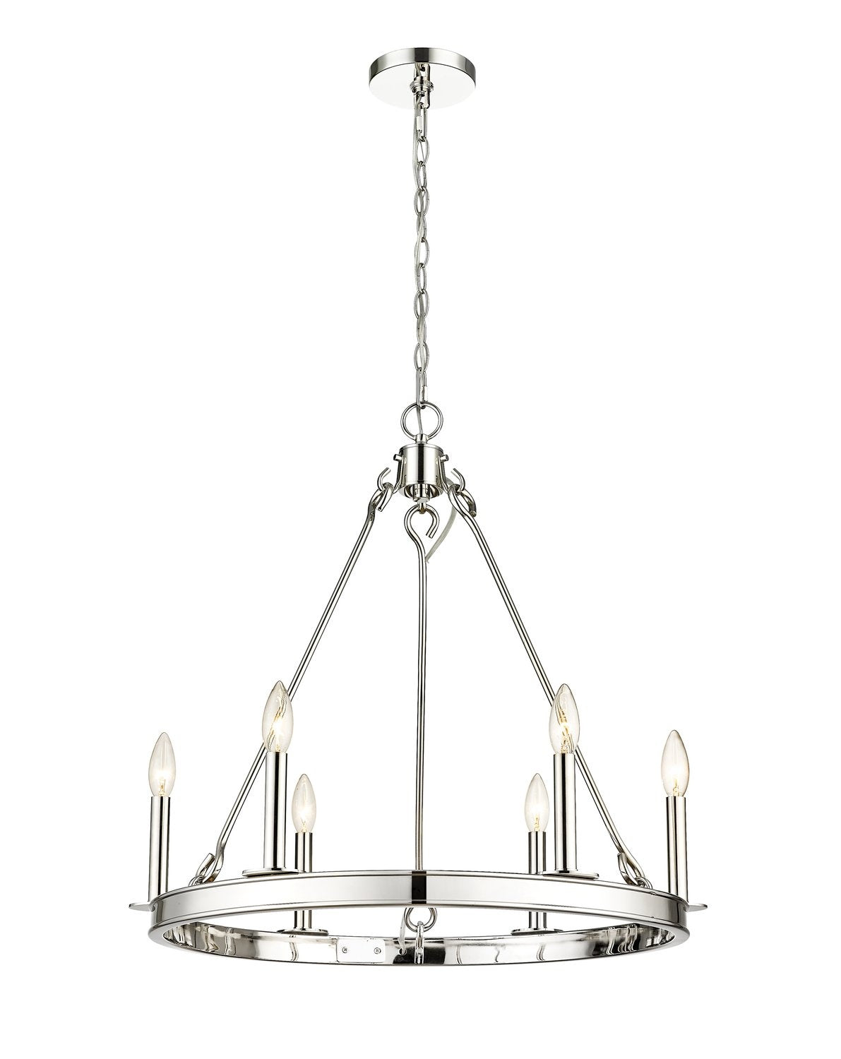 Z-LITE, BARCLAY CHANDELIER, CHANDELIER LIGHT