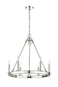 Z-LITE, BARCLAY CHANDELIER, CHANDELIER LIGHT