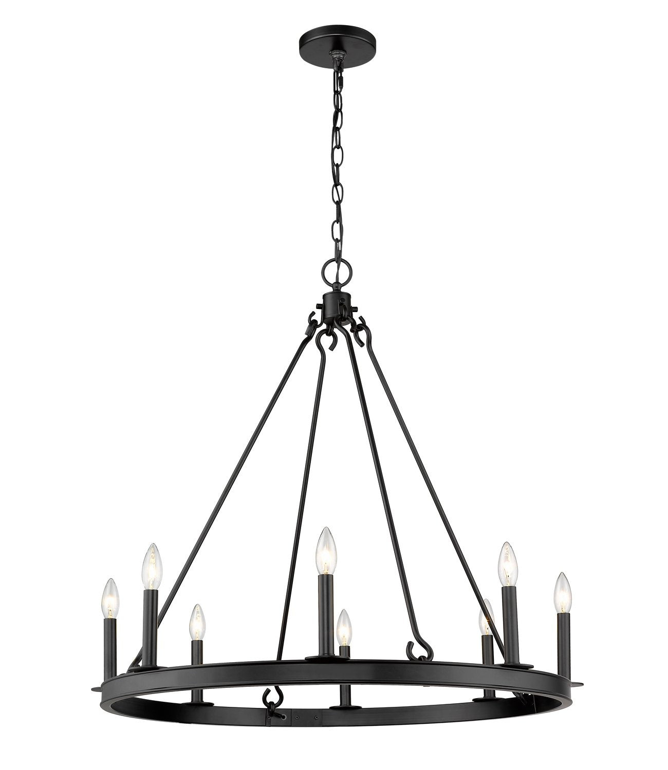Z-LITE, BARCLAY CHANDELIER, CHANDELIER LIGHT