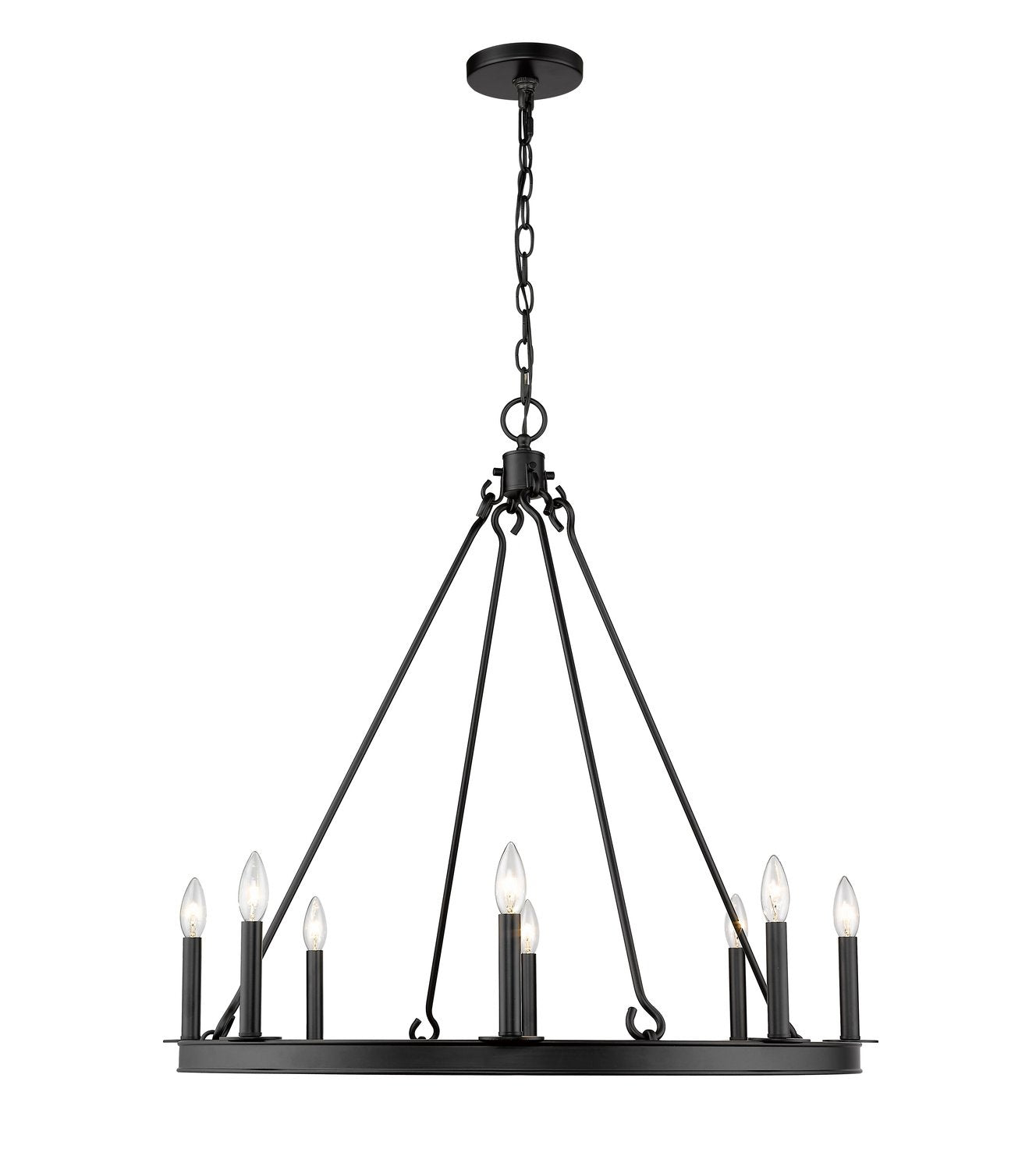 Z-LITE, BARCLAY CHANDELIER, CHANDELIER LIGHT